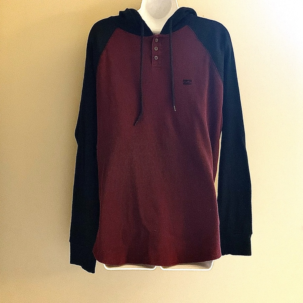 Billabong Hooded Long Sleeve Henley
